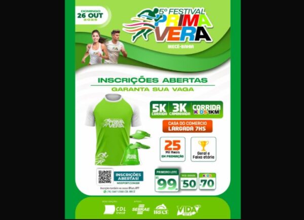 CORRIDA 5º FESTIVAL PRIMAVERA CDL