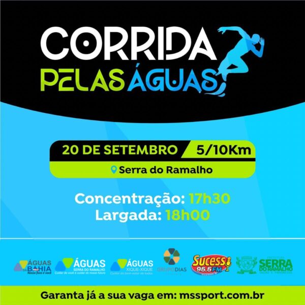 CORRIDA PELAS ÁGUAS - SERRA DO RAMALHO - BA