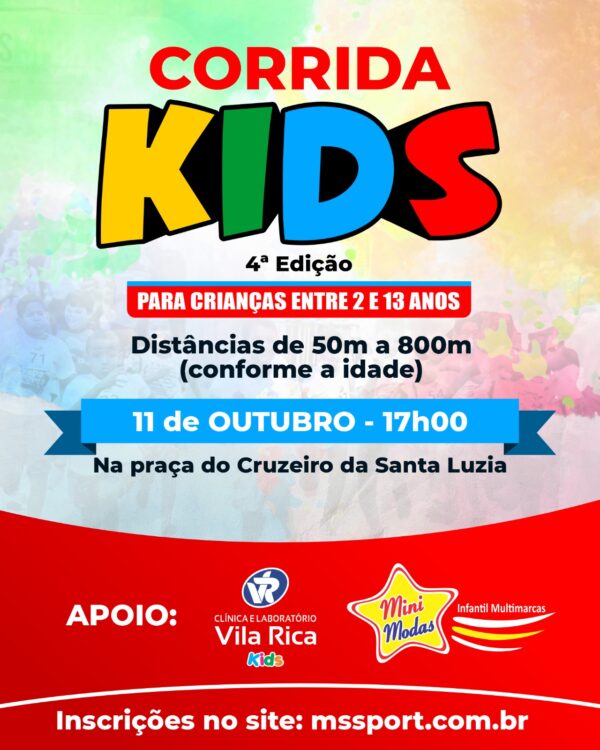 4ª CORRIDA KIDS