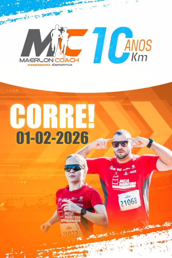 ASSESSORIA ESPORTIVA MAERLON COACH 10 ANOS 10 KM - 01/02/2026
