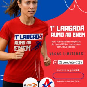 1ª LARGADA PARA O ENEM 2025 DO CURSO ACESSO, 26/10/2025