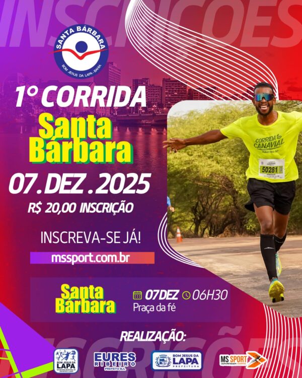 CORRIDA DE SANTA BÁRBARA, BOM JESUS DA LAPA - 07/12/2025