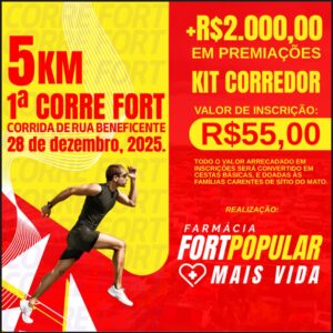 1ª CORRE FORT - 28/12/2025, SÍTIO DO MATO - BA