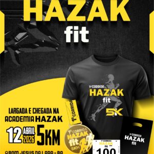 1ª CORRIDA DA ACADEMIA HAZAK FIT - 12/04/2026 - BOM J. DA LAPA - BA