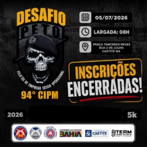DESAFIO PETO 94ª CIPM