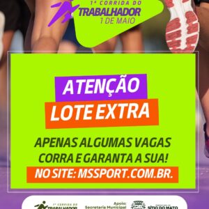 1ª CORRIDA DO TRABALHADOR - SITIO DO MATO